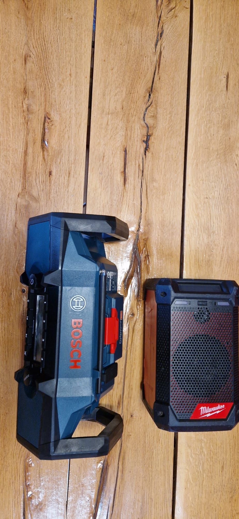 Milwaukee,Bosch radio de șantier