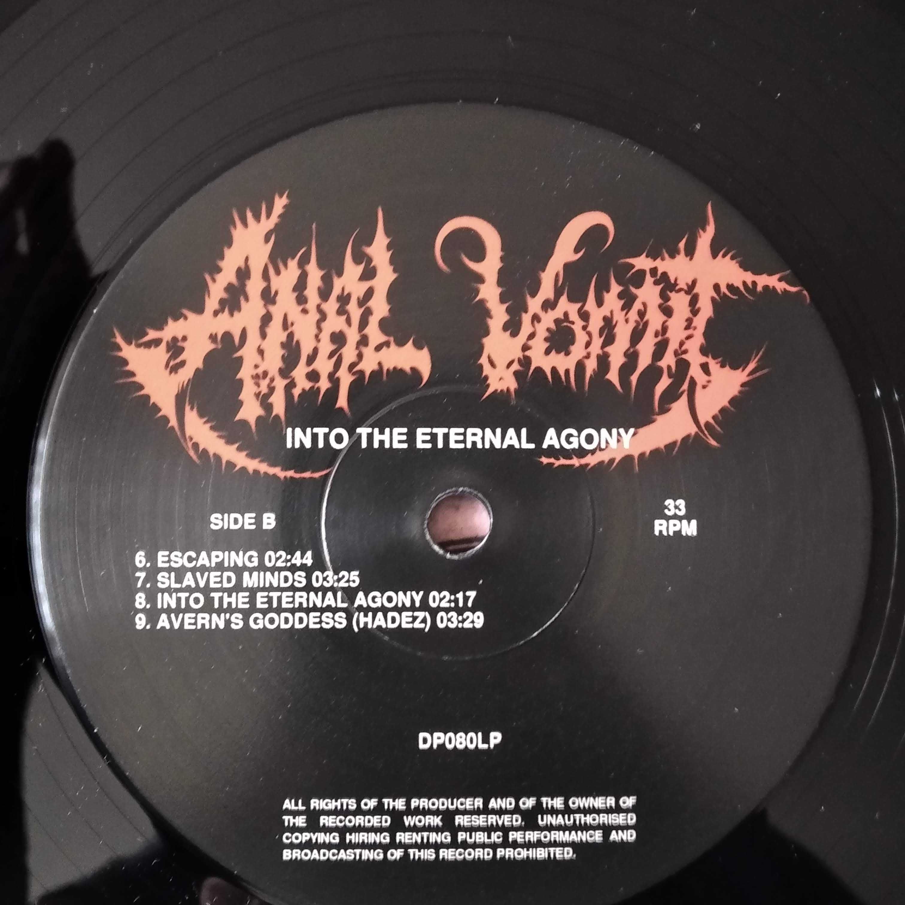 Плоча на Anal Vomit - Into the eternal agony. Death Metal