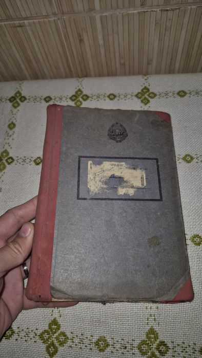 Caiet vechi perioada comunista Tehnologie școlare