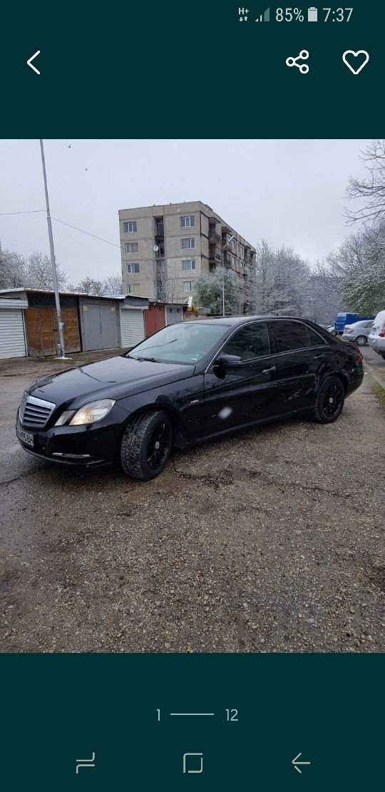 Mercedes E-200 NGT BlueEFFICIENCY