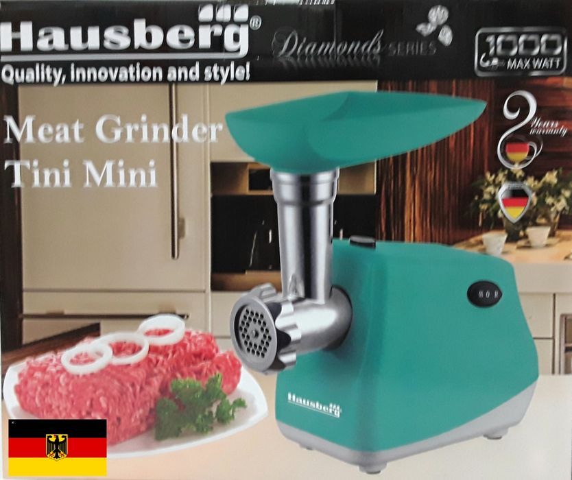 Masina electrică pentru tocat carne HAUSBERG, Accesorii cârnați - NOUĂ