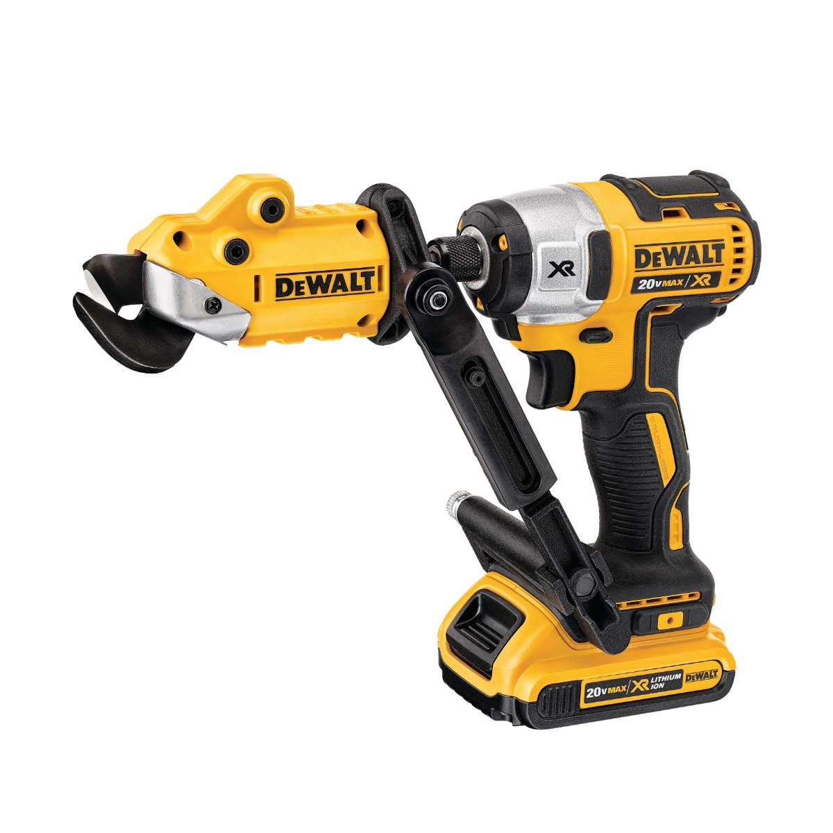 Ножица за ламарина - приставка за винтоверти/Импакт - DeWALT DT70620