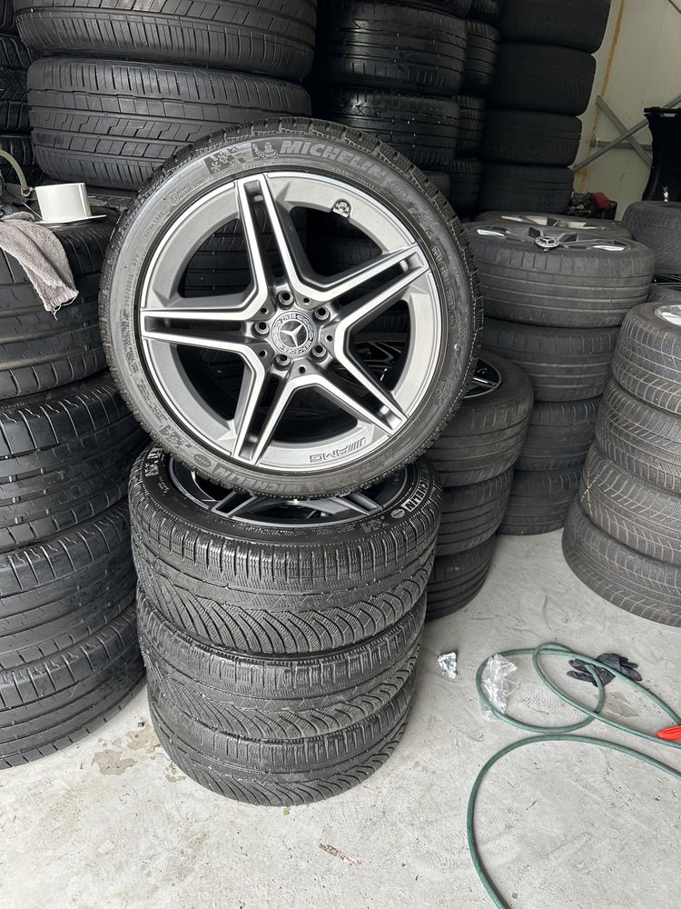 jante mercedes w 205 c class 5x112 anvelope 225 45 18 cu 245 40 18