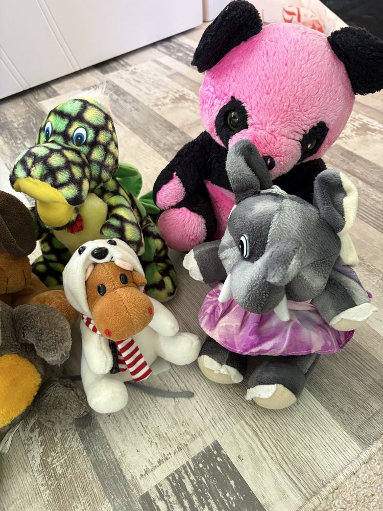 Комплект детски плюшени играчки