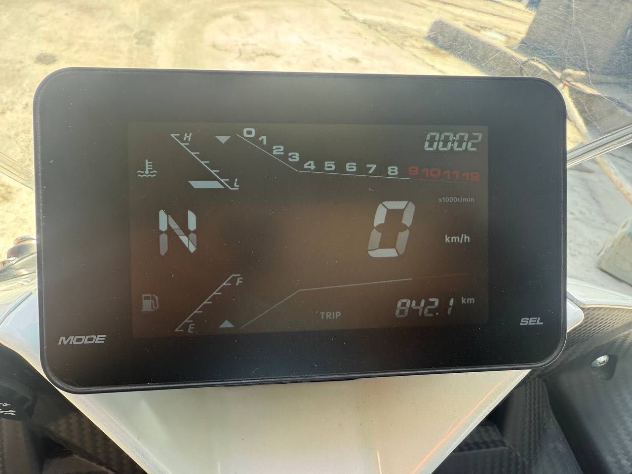 moto xl200 9s 2024 yil. 850 km yurgan