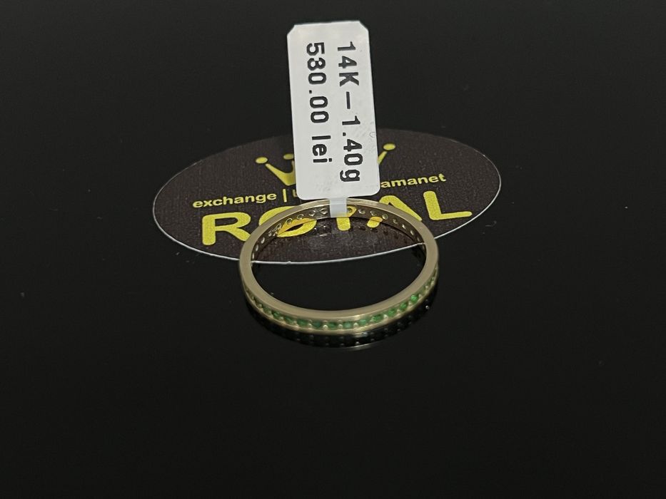Bijuteria Royal CB : Inel dama aur 14k 1,40gr