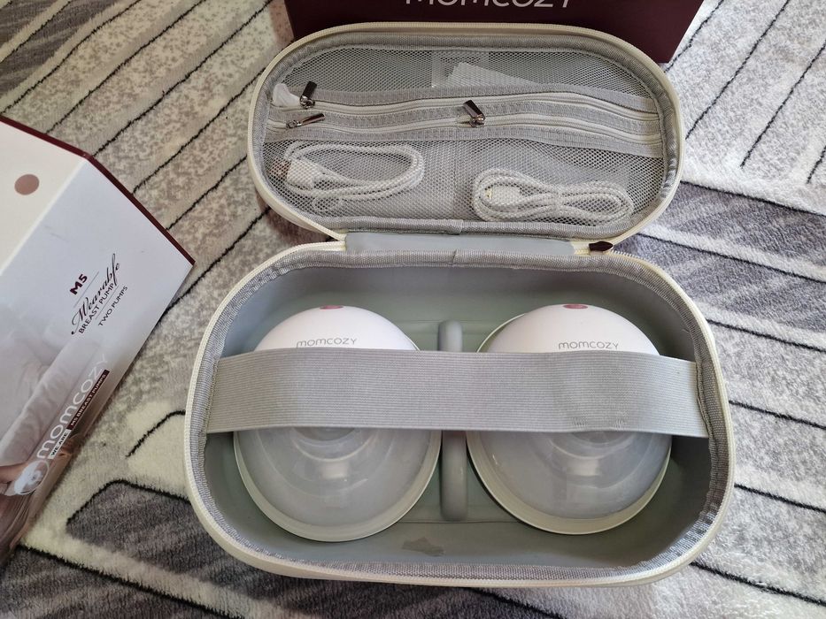 Momcozy/Двойна електрическа  помпа за кърма Momcozy M5 Hands-Free