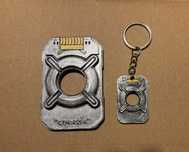 Halo Master Chief replica Cortana data chip si sub forma de breloc