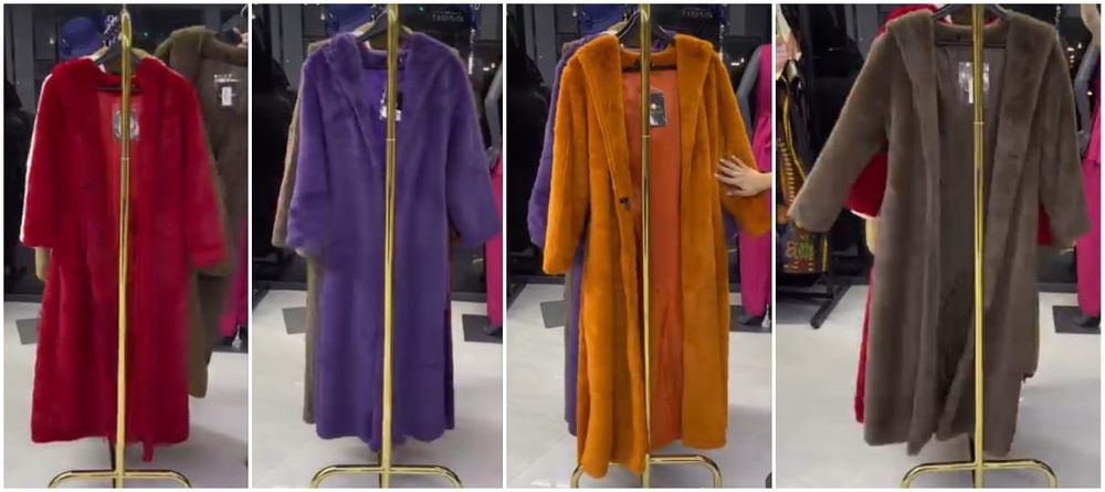 Шубы женские ноаые