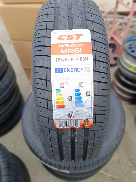НОВИ ЛЕТНИ -14цола-185/65-1бр.-85лв."CST"-с монтаж и баланс.