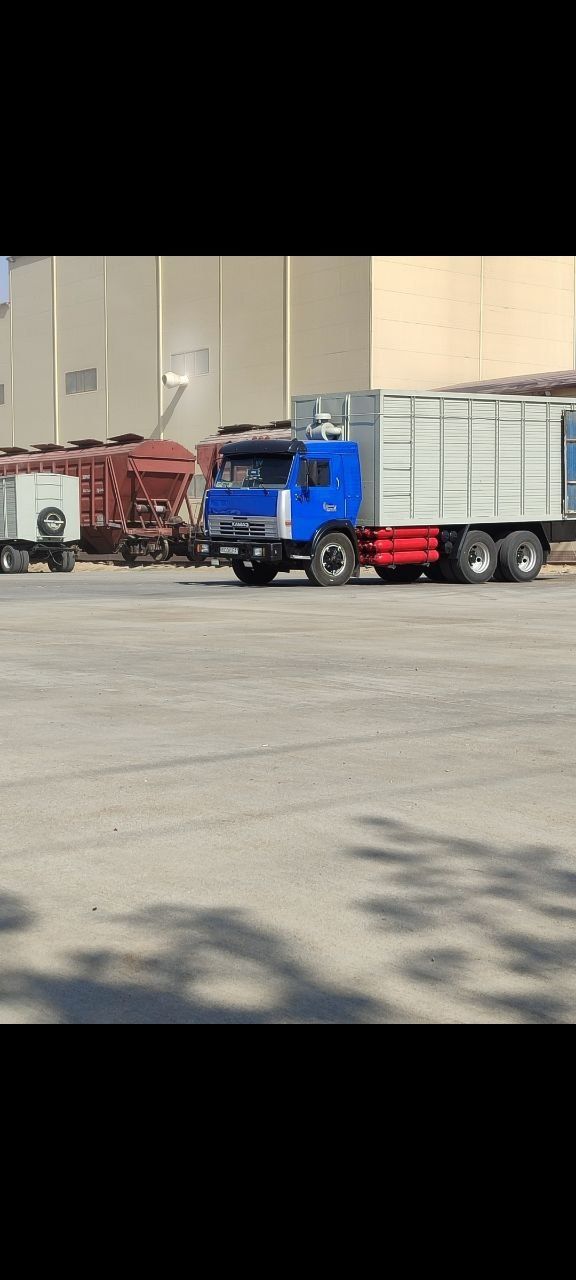 KAMAZ + прицеп Срочна Сотилади