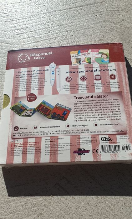Trenuțul Călător – Răspundel Istețel (Carte Nou