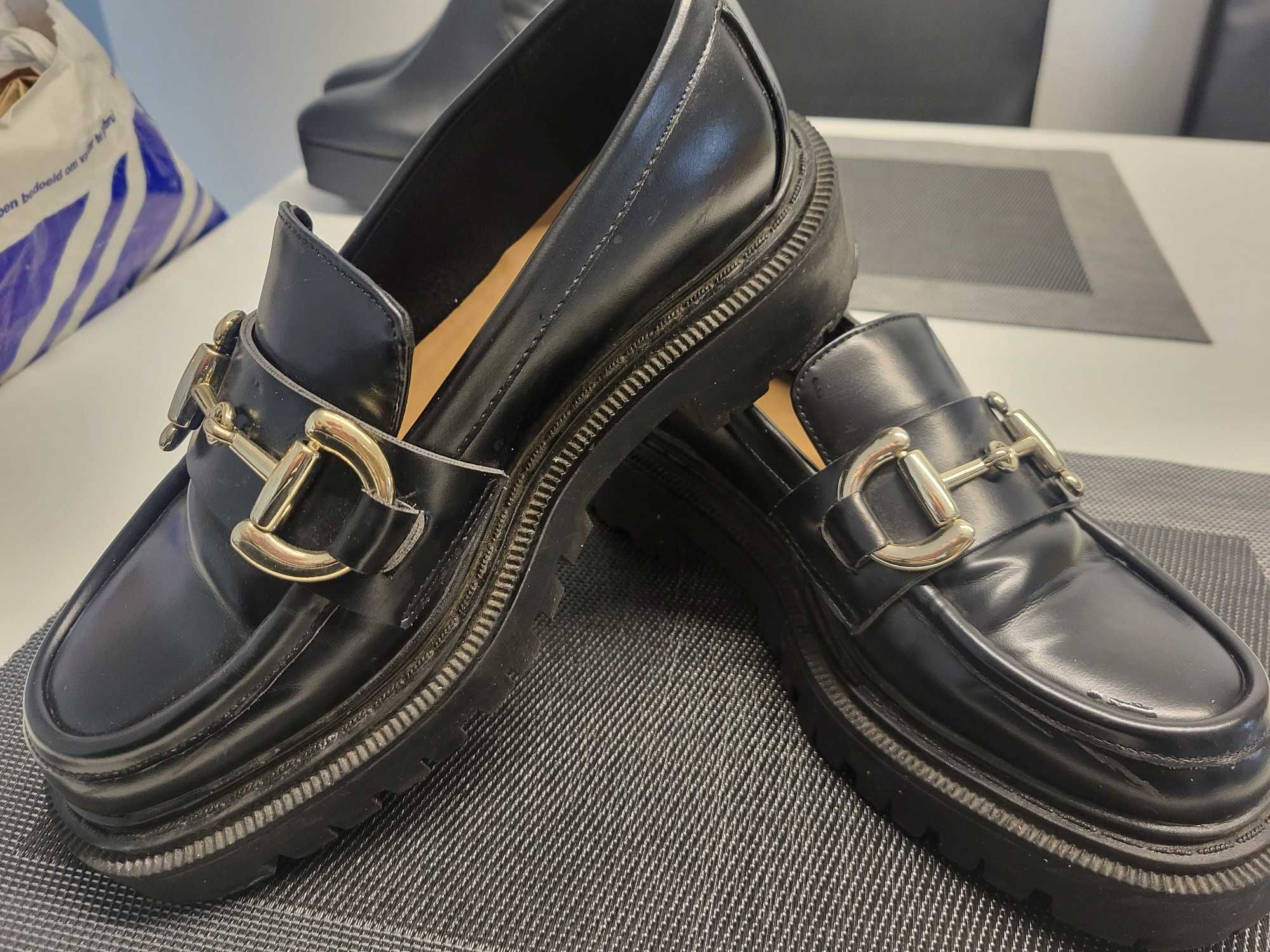 Mocasini dama negri H&M