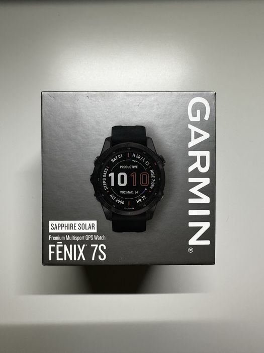 Garmin Fenix 7s Sapphire Solar