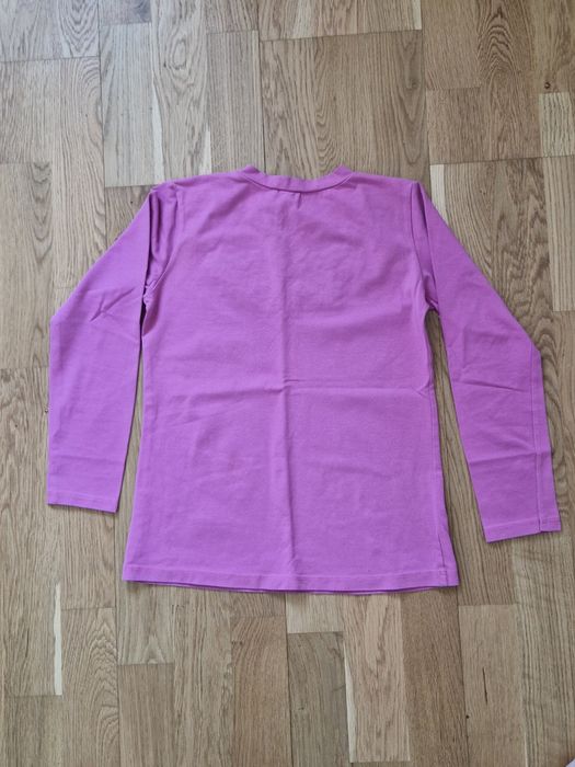 Bluza Bermini roz cu paiete si detalii florale