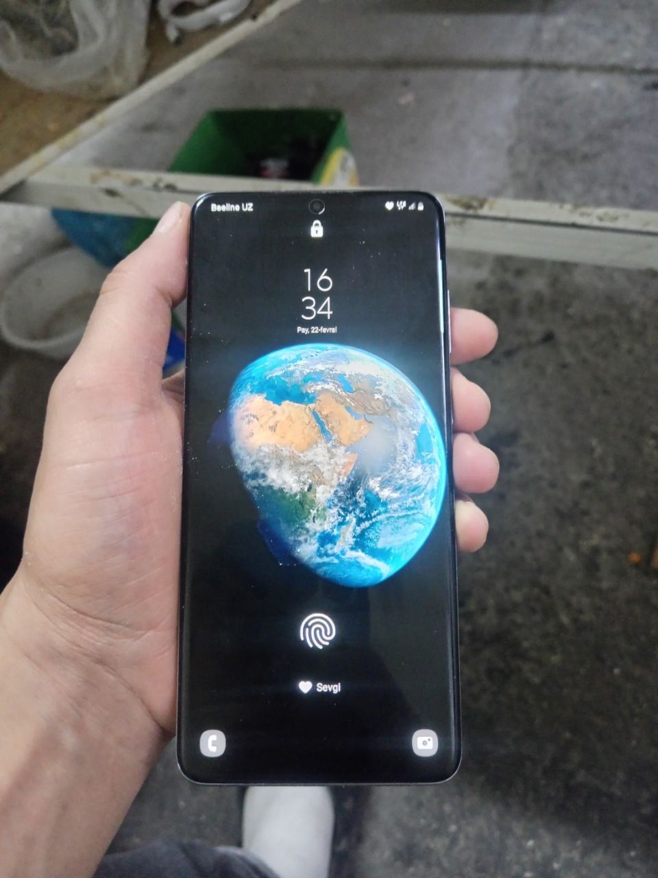 Samsung galaxy S20 plus