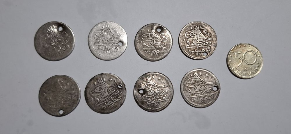 Лот Османски / Турски монети