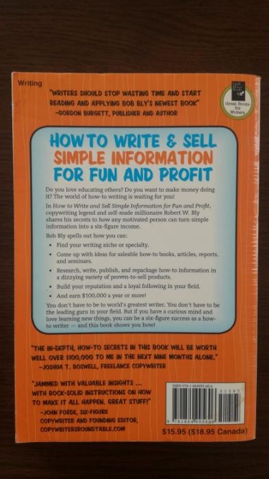 Книга How to Write and Sell Simple Information for Fun and Profit