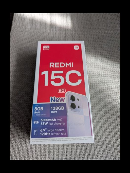 Redmi 15C 5G нов,неразпечатван