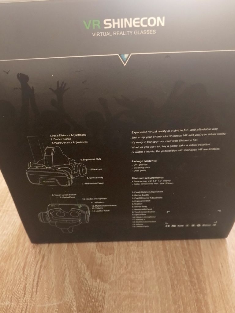 Vr ochki sotiladi yangi karobka ishlatilmagan