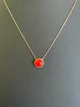 Колие от розово злато - Van Cleef & Arpels VCA Perlée couleurs pendant