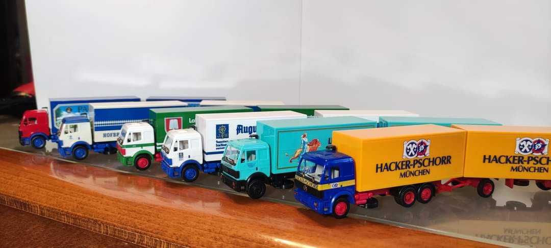 Сет от камиончета Мерцедес на Herpa, HO мащаб