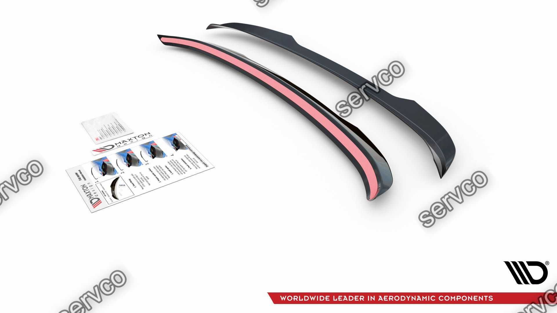 Eleron spoiler cap Bmw X5 M F15 F85 2014-2018 v2 - Maxton Design
