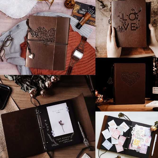 Guestbook - cabina foto/photobooth - Album piele ecologica - Scrapbook