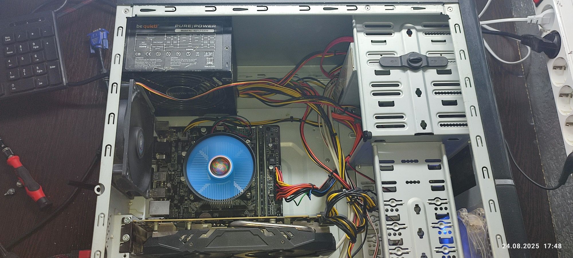 Игровой компьютер i5-7400 и RX 580
