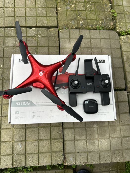 Дрон и слушалки Huawei free buds 2