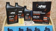 Kit ulei XPS 5w40 atv Canam/Brp ulei motor+filtru oem