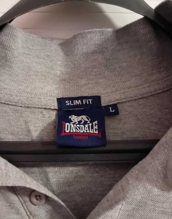Оригинална фланелка с яка Lonsdale