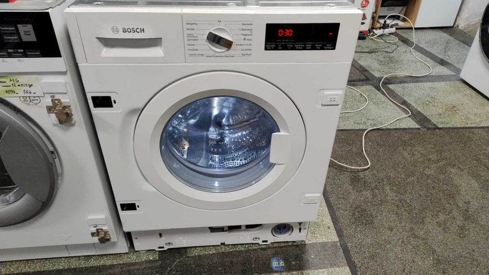 A+++ Пералня машина за вграждане Bosch-Бош 8 кг 1400 об/мин