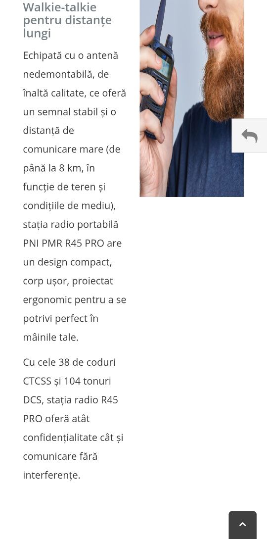 Statie radio portabila noua