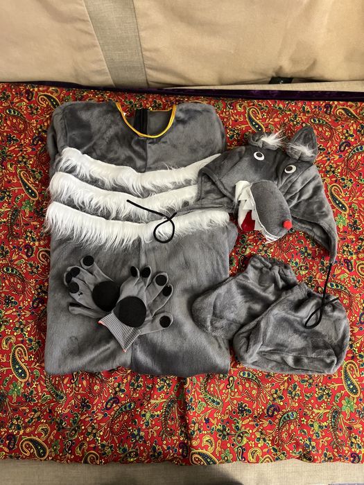 Костюм волка карнавальный новогодний