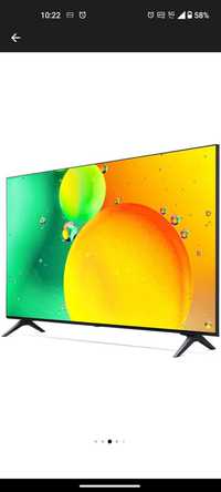 Televizor LG 108 cm 4k nanocell 43nano753pr