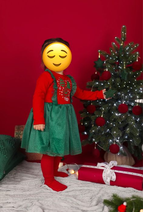 Новогоднее платье для девочки