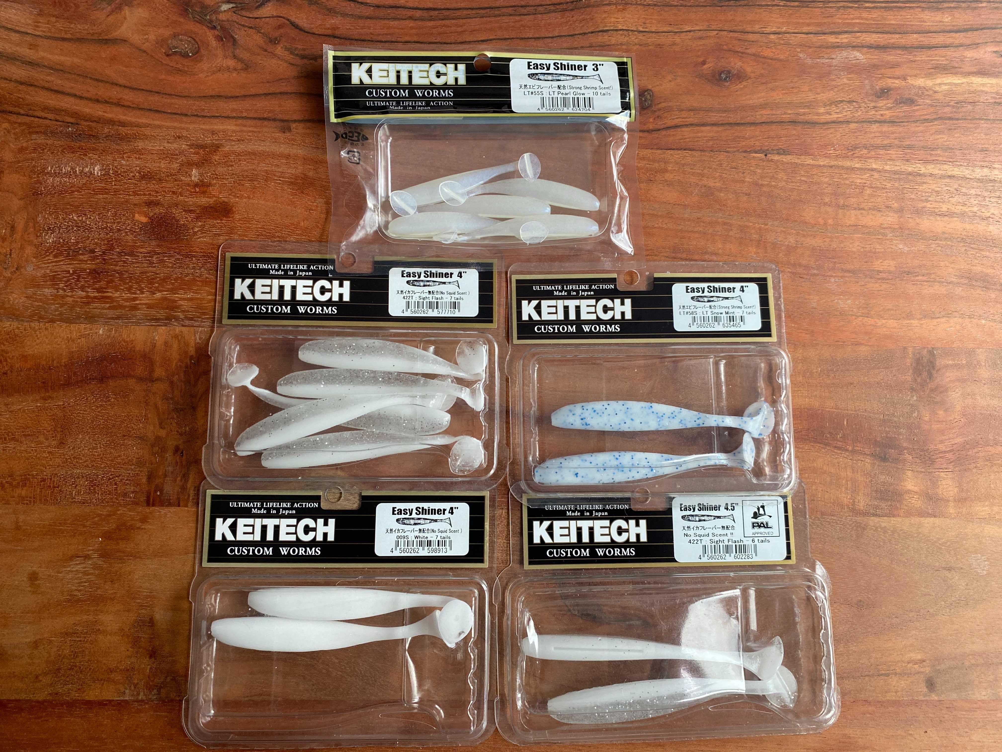 Комплекти силикони за бяла риба и костур
