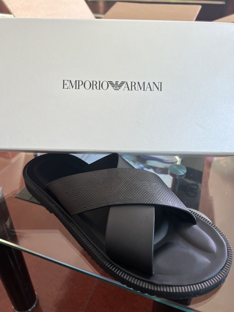 Мъжки чехли Emporio Armani