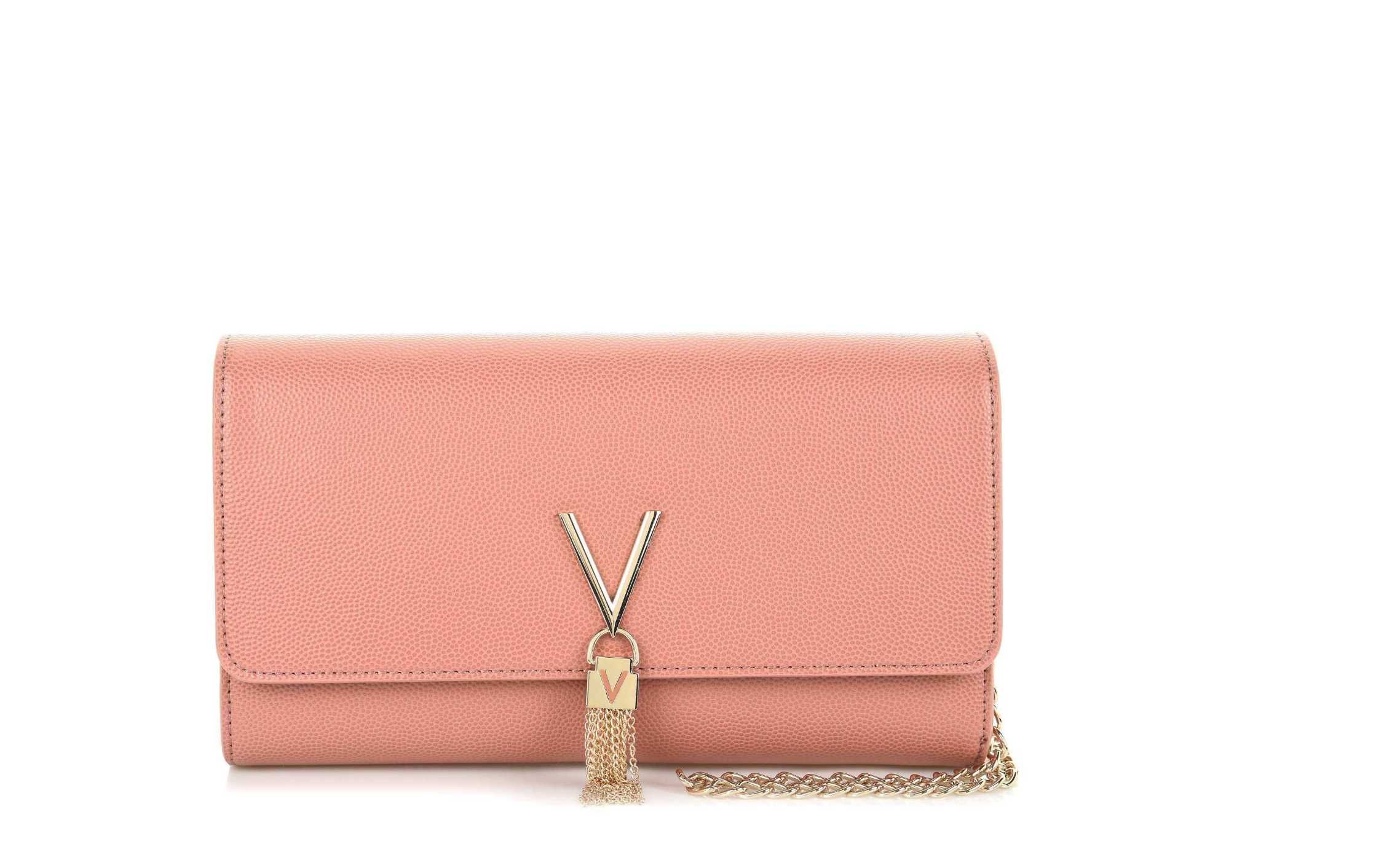 Valentino By Mario Valentino Divina дамска чанта-пепелно розова НОВА