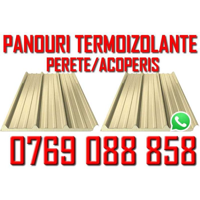 Panouri termoizolante pentru perete sau acoperis - Sector 5