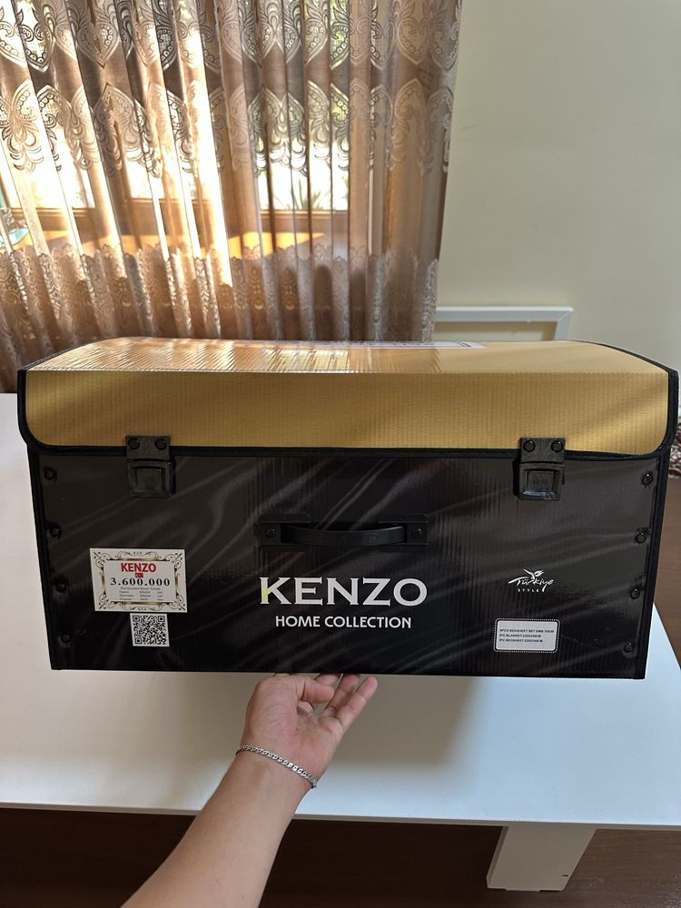 Kenzo Pastel Korpa Yostiq Nabor 2 komplekt yengi bonusi bilan