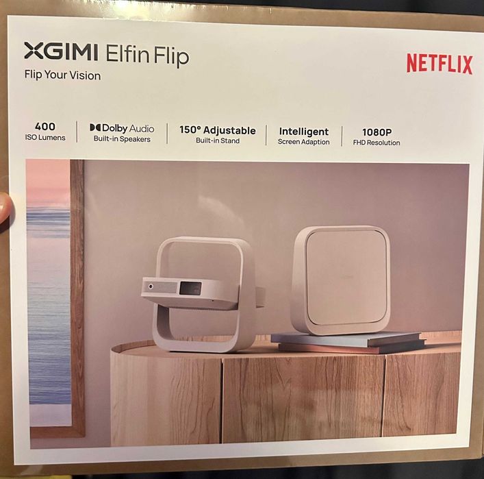 Videoproiector portabil Xgimi Elfin Flip Full HD focalizare automata