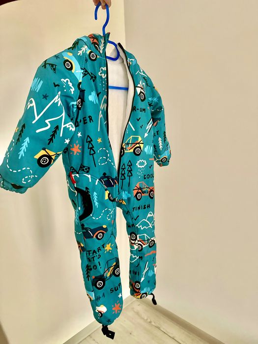 Costum Softshell Schi/ Sanie Mașini Copii. KIPPIO. (92 cm)