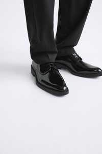 Новые лакированные туфли от бренда ZARA.