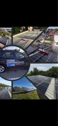 Curatare panouri fotovoltaice  FOCSANI Vrancea Galati Buzau Bacau