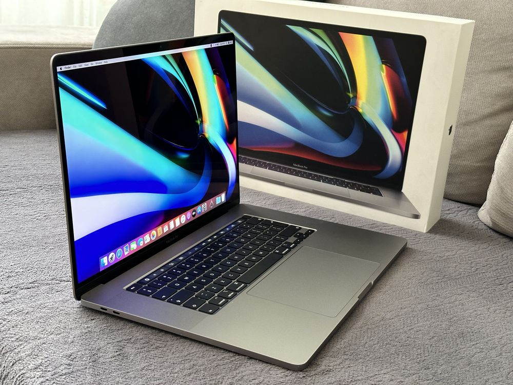 Macbook Pro 16’/i9-9880H/16GB DDR4/1TB SSD/Radeon Pro 5500M