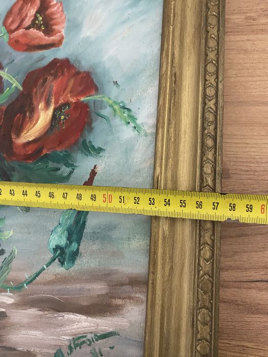 Tablou pictat in ulei pe panza 1981