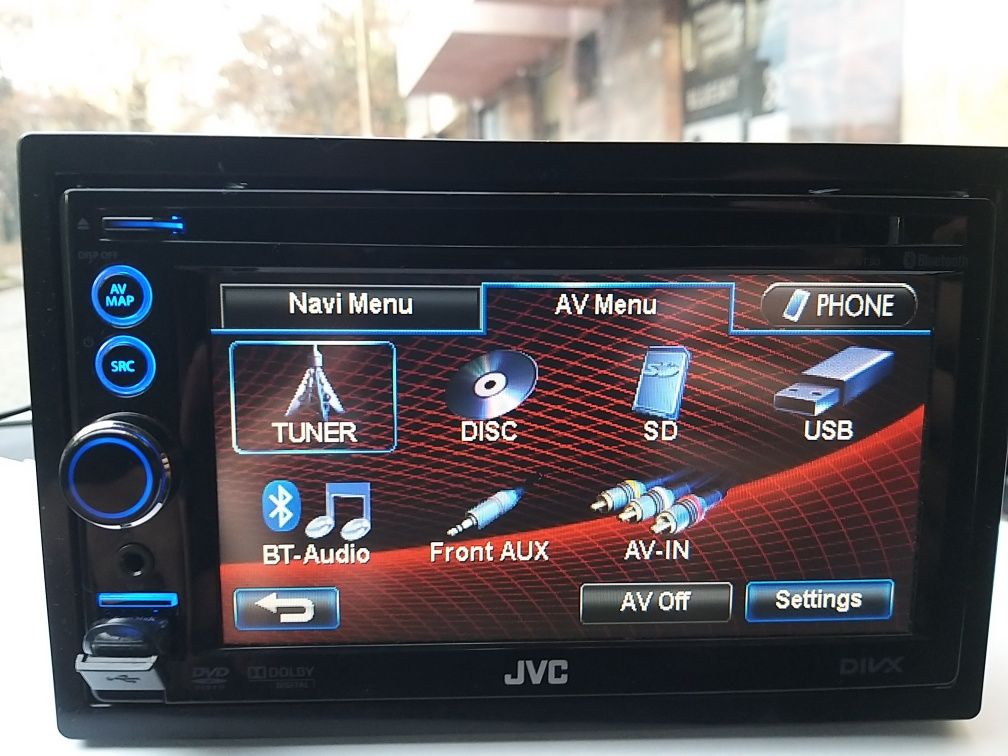 Мултимедия JVC KW-NT30 Bluetooth DVD Navi USB