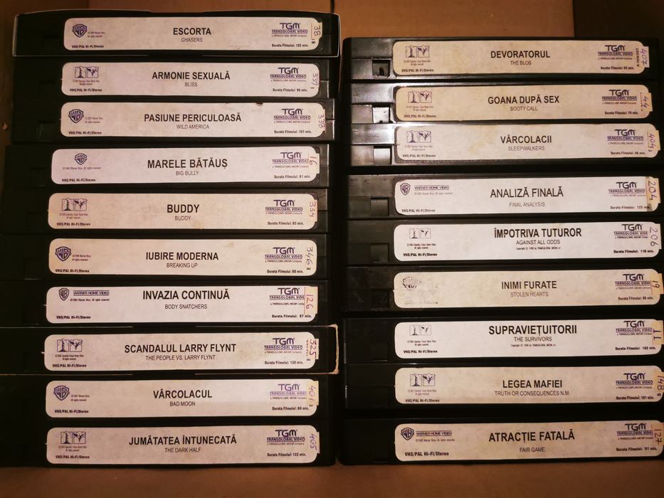 Filme Vhs Cinemateca 300 filme